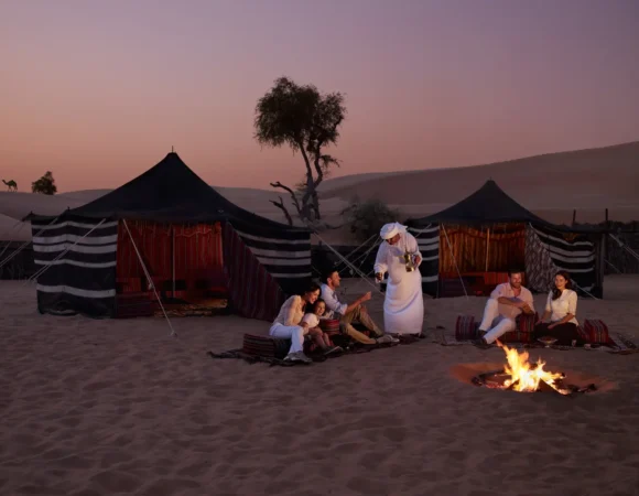 Desert Safari With BBQ Dinner And Camel Ride Experience In Dubai